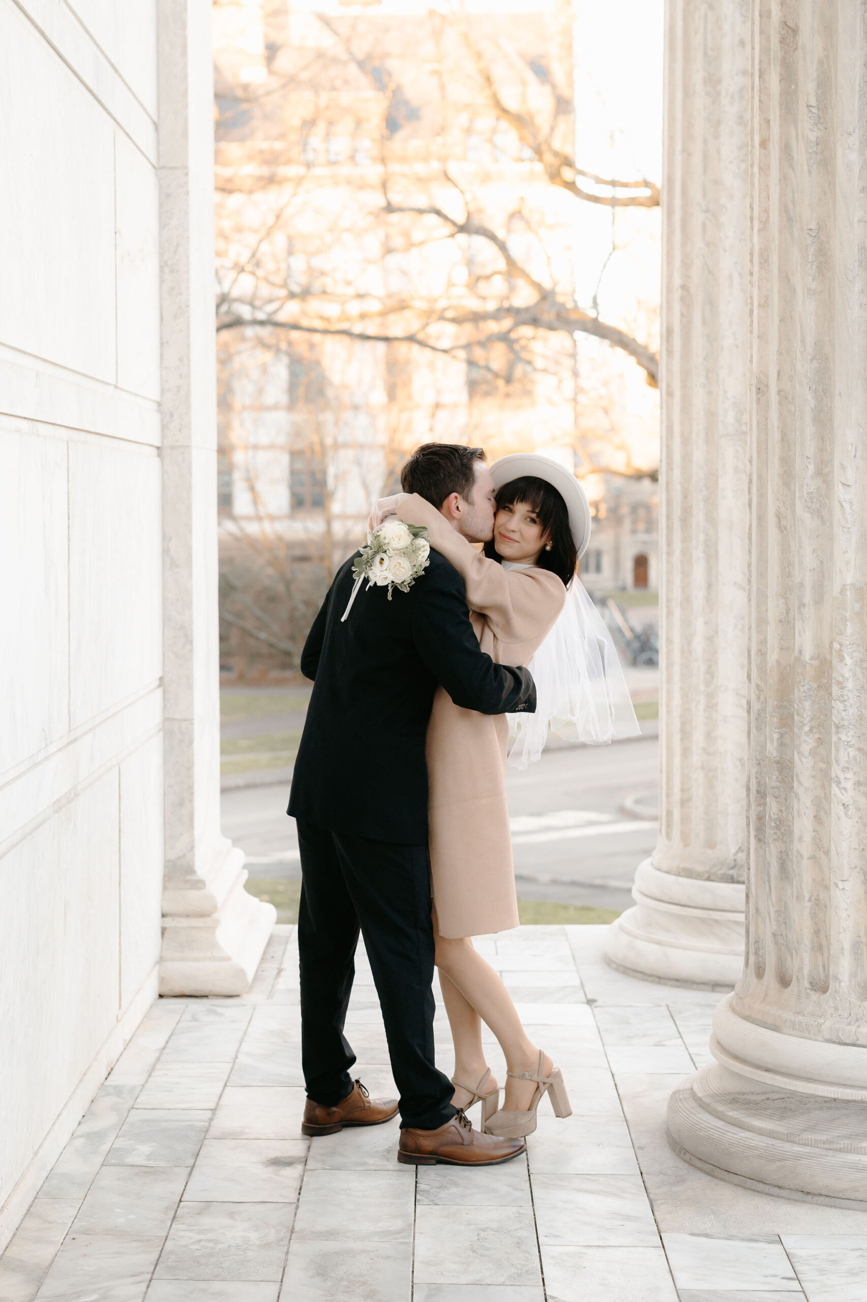 Princeton University engagement session by Lisa Blanche Photography