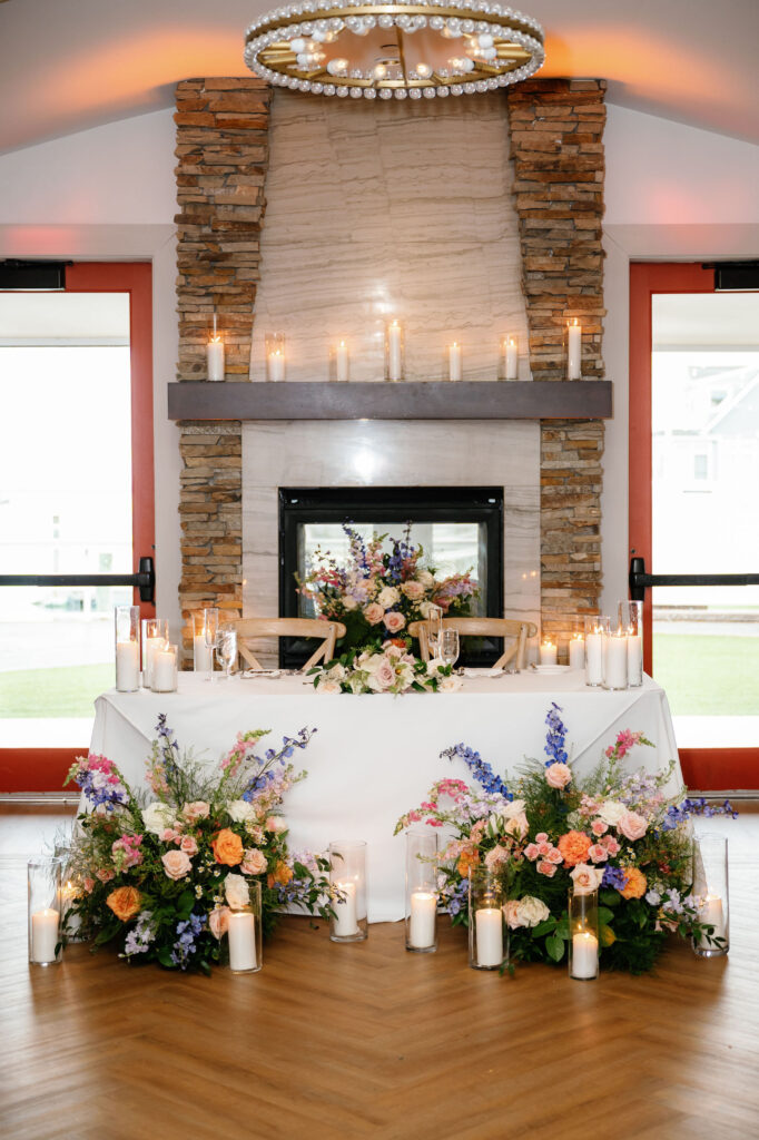 wedding reception  at the Reeds by Lisa Blanche Photography
