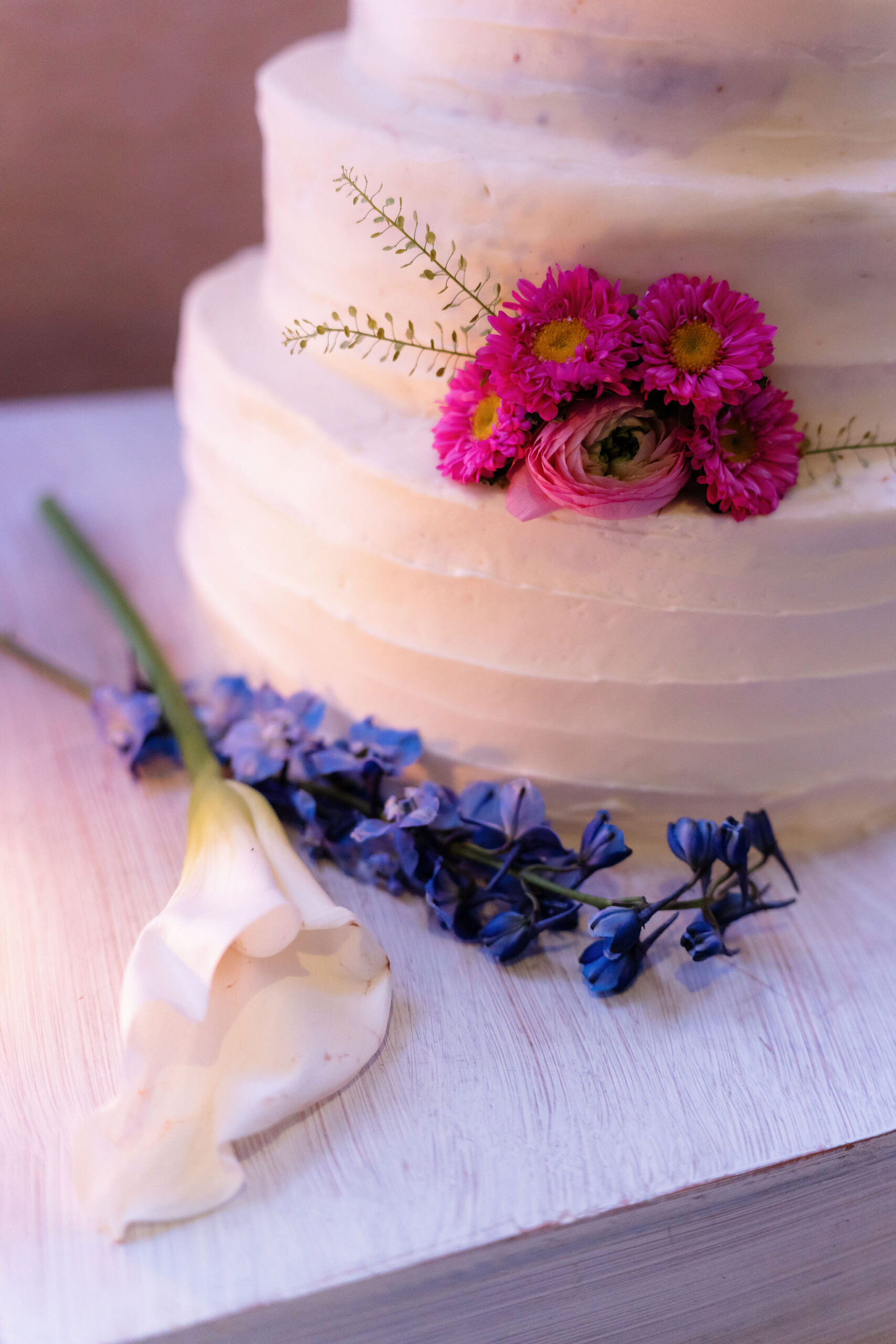 wedding cake at the Reeds by Lisa Blanche Photography