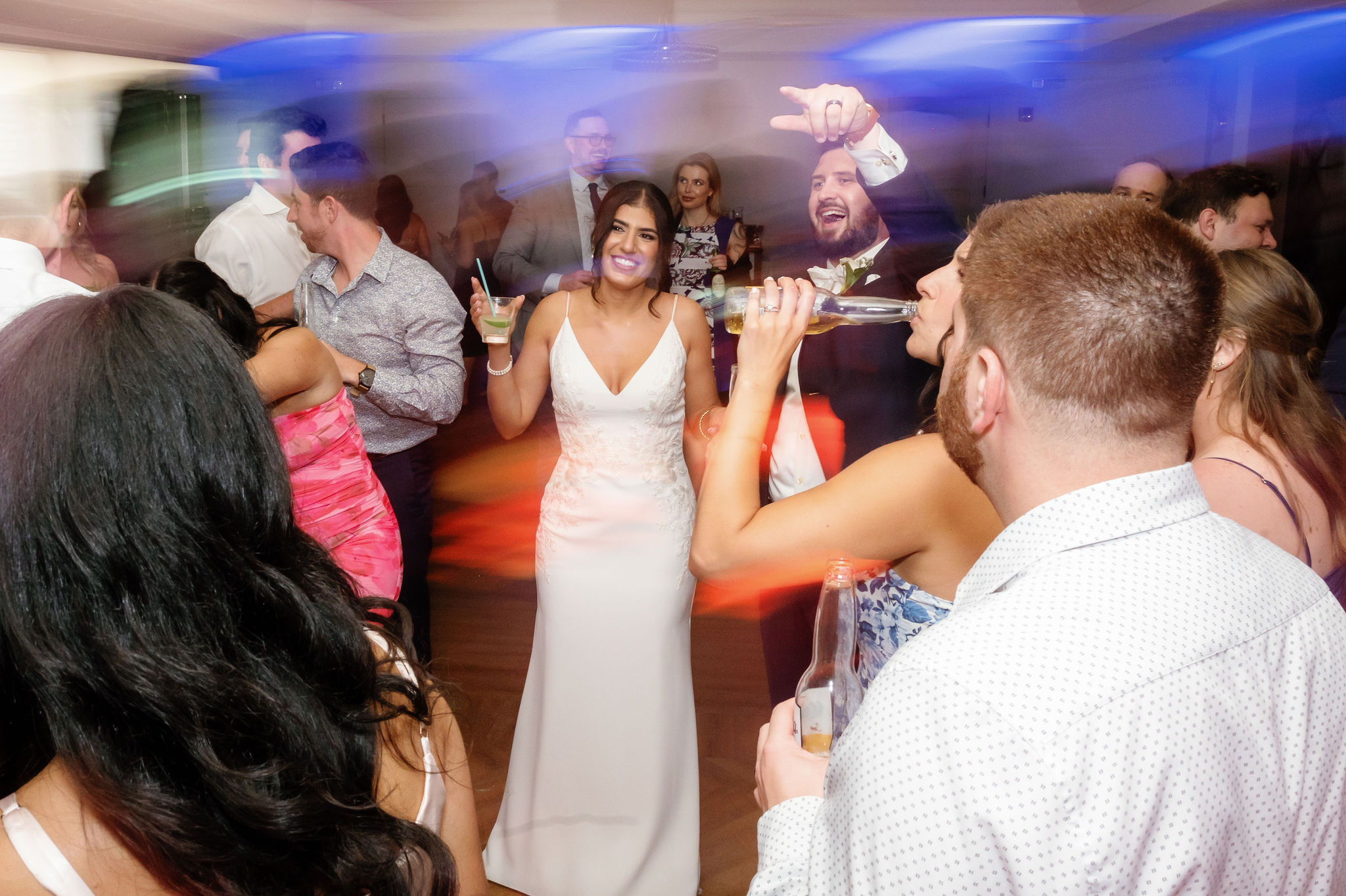 wedding reception at the Reeds by Lisa Blanche Photography