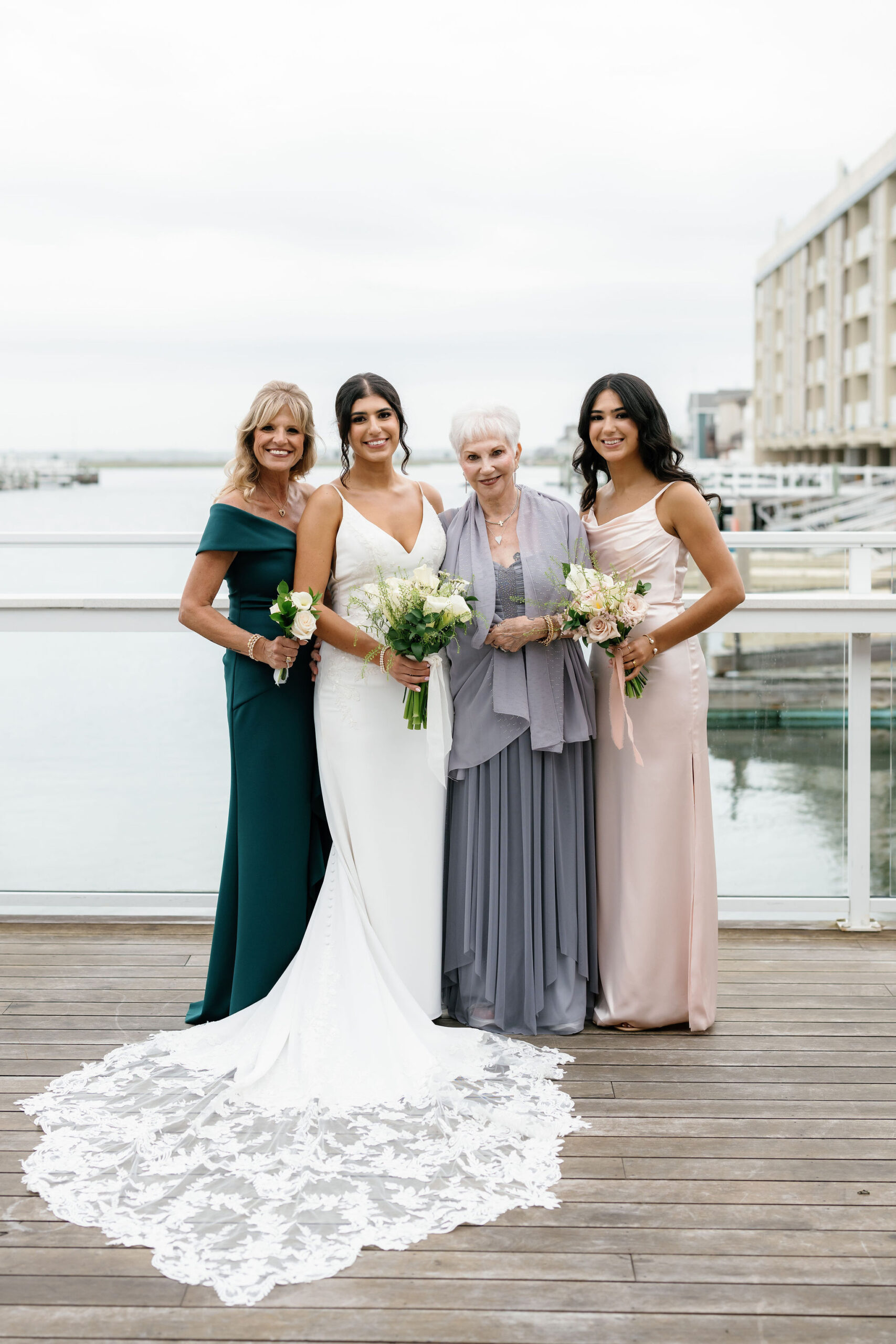 wedding party at The Reeds by Lisa Blanche Photography