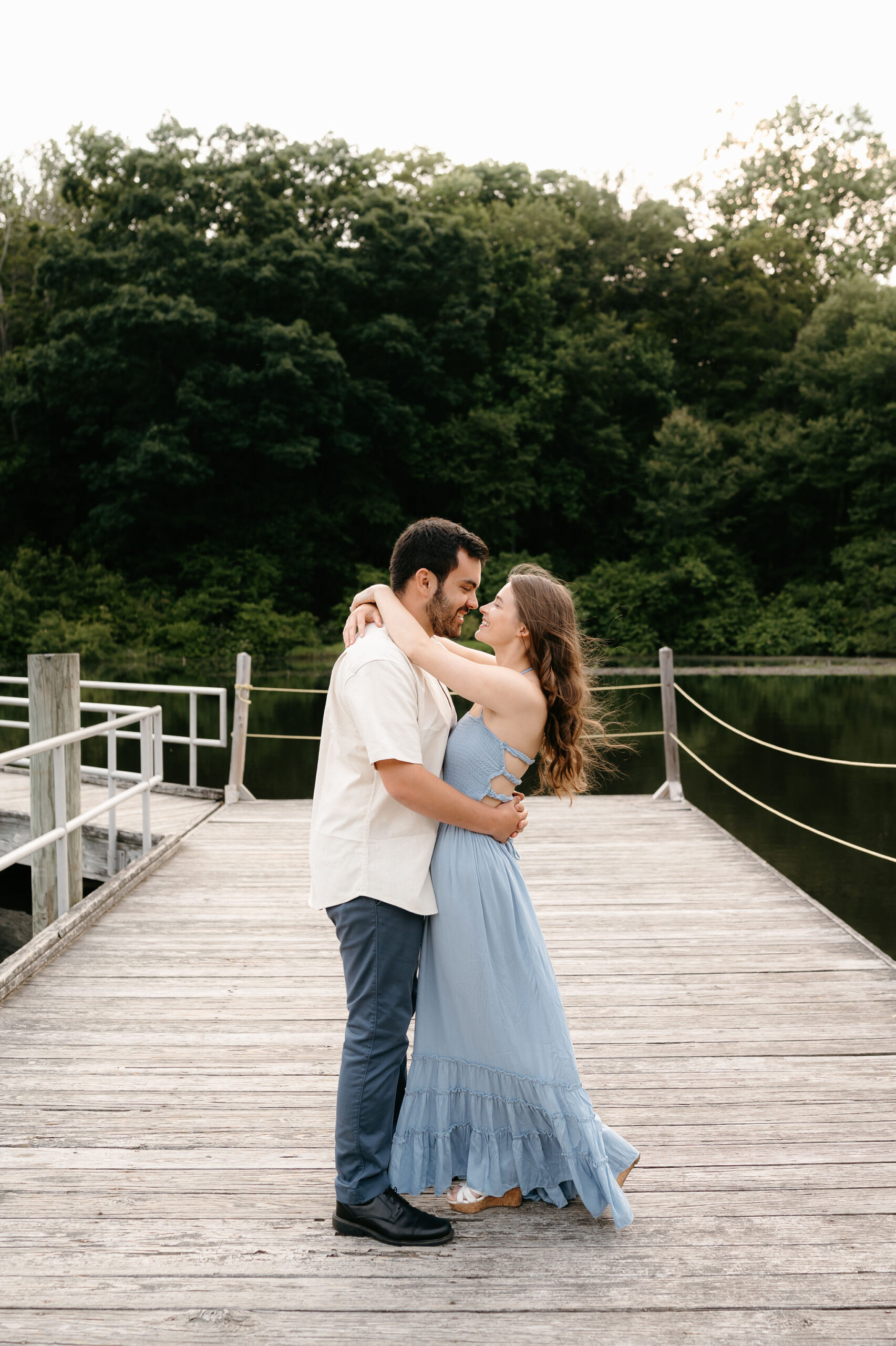 Round Valley Reservoir engagement session by Lisa Blanche Photography