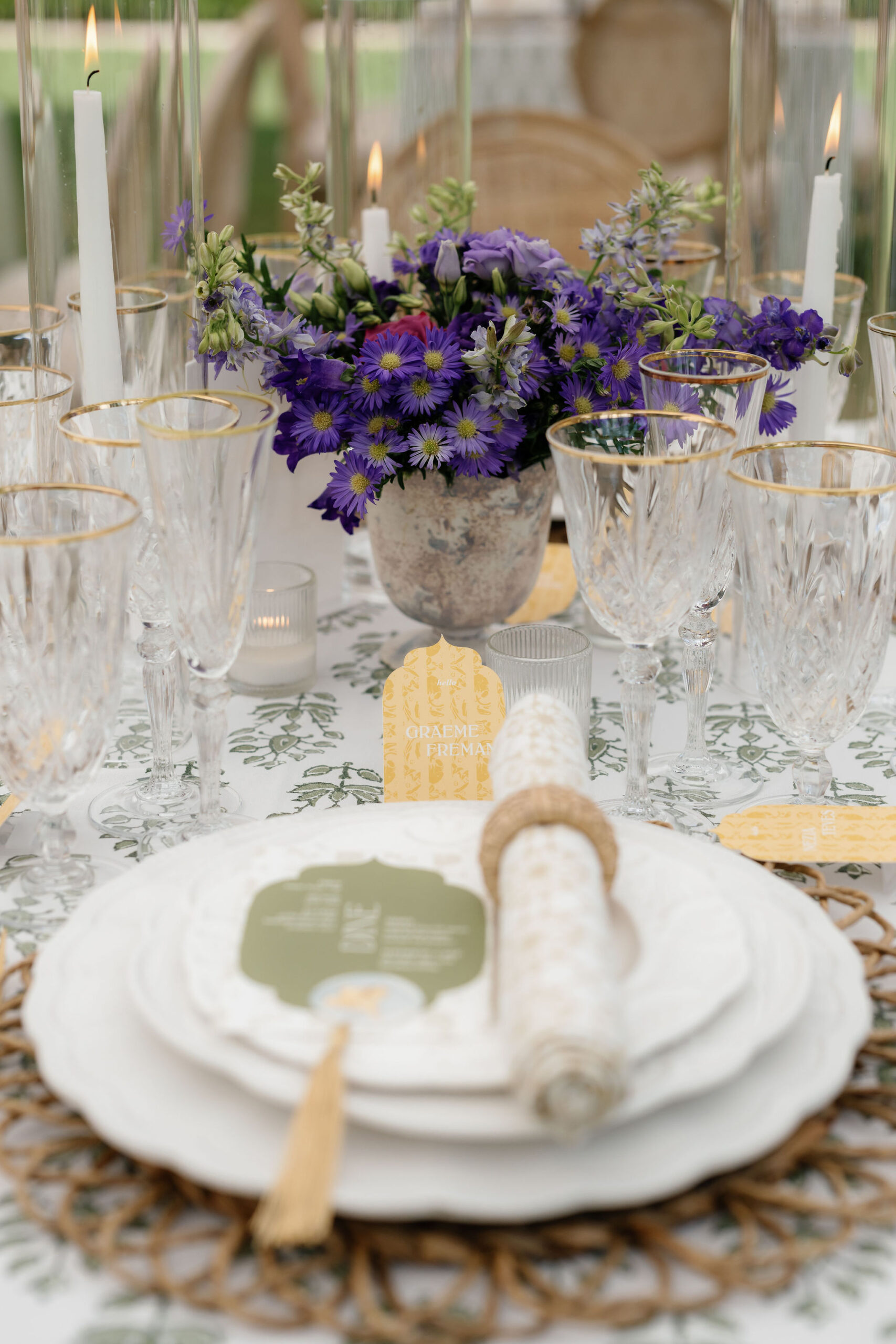 wedding decor by Lisa Blanche Photography