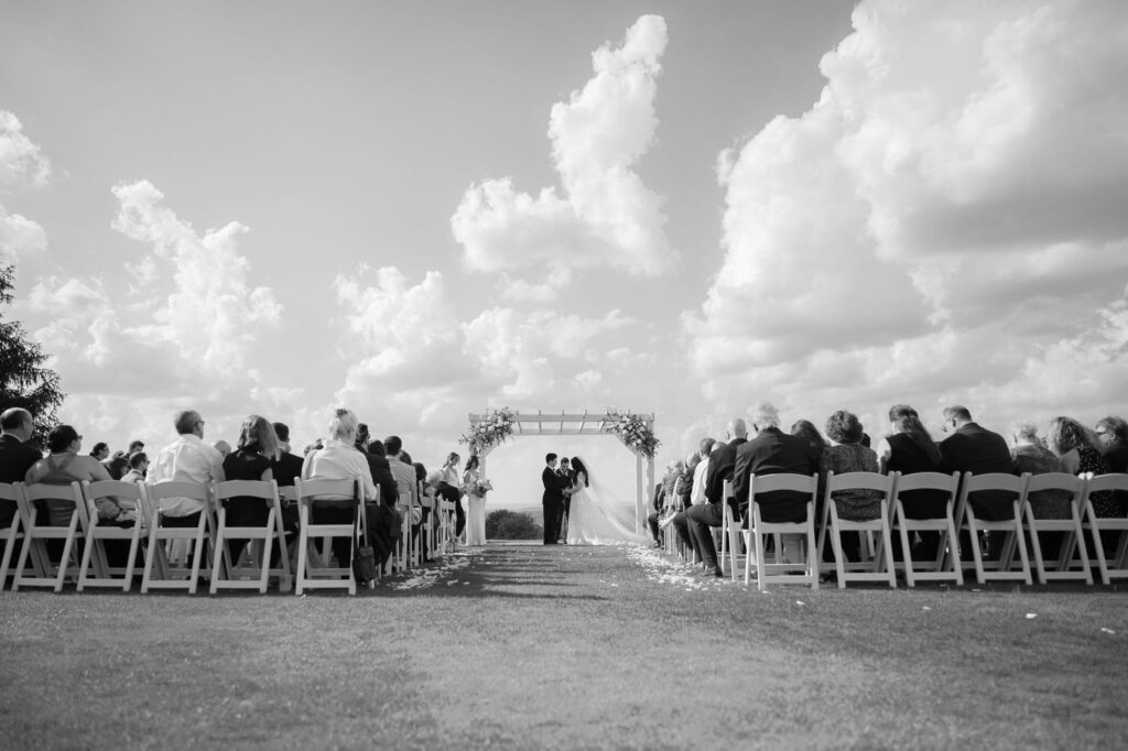 wedding ceremony by Lisa Blanche Photography