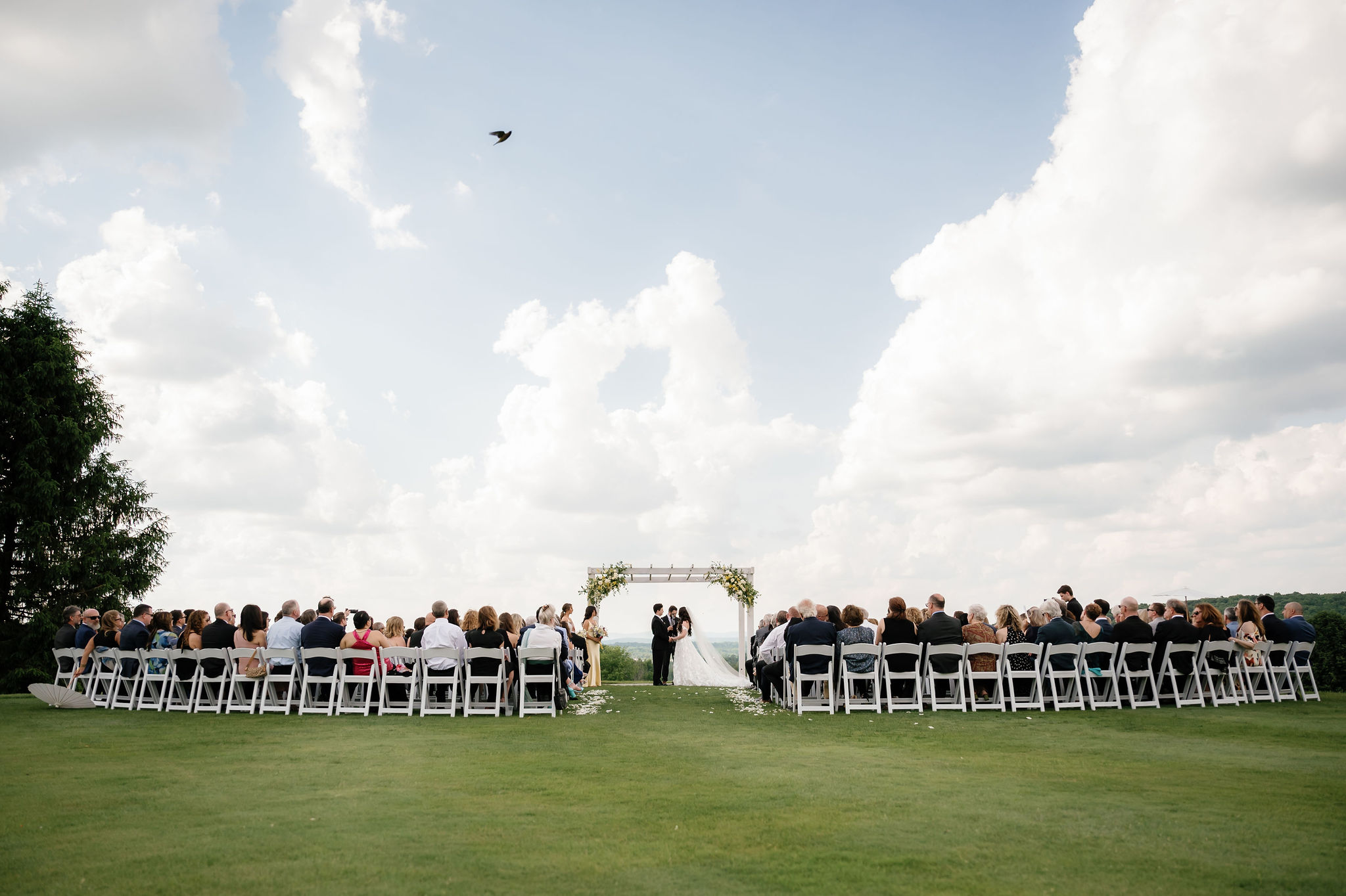 wedding ceremony by Lisa Blanche Photography