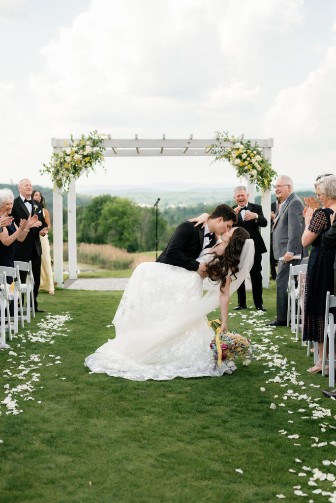 wedding ceremony by Lisa Blanche Photography