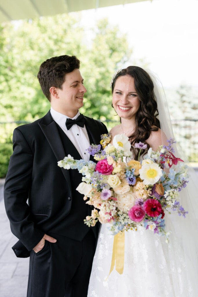 colorful spring wedding
by Lisa Blanche Photography