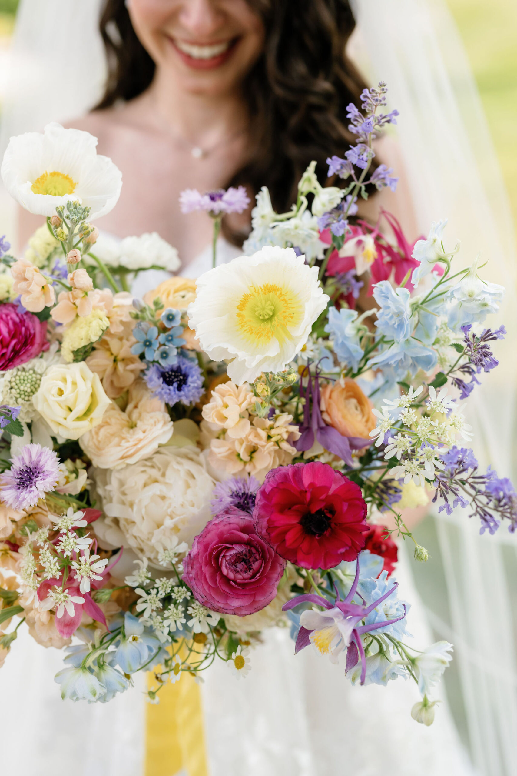 colorful spring wedding
by Lisa Blanche Photography