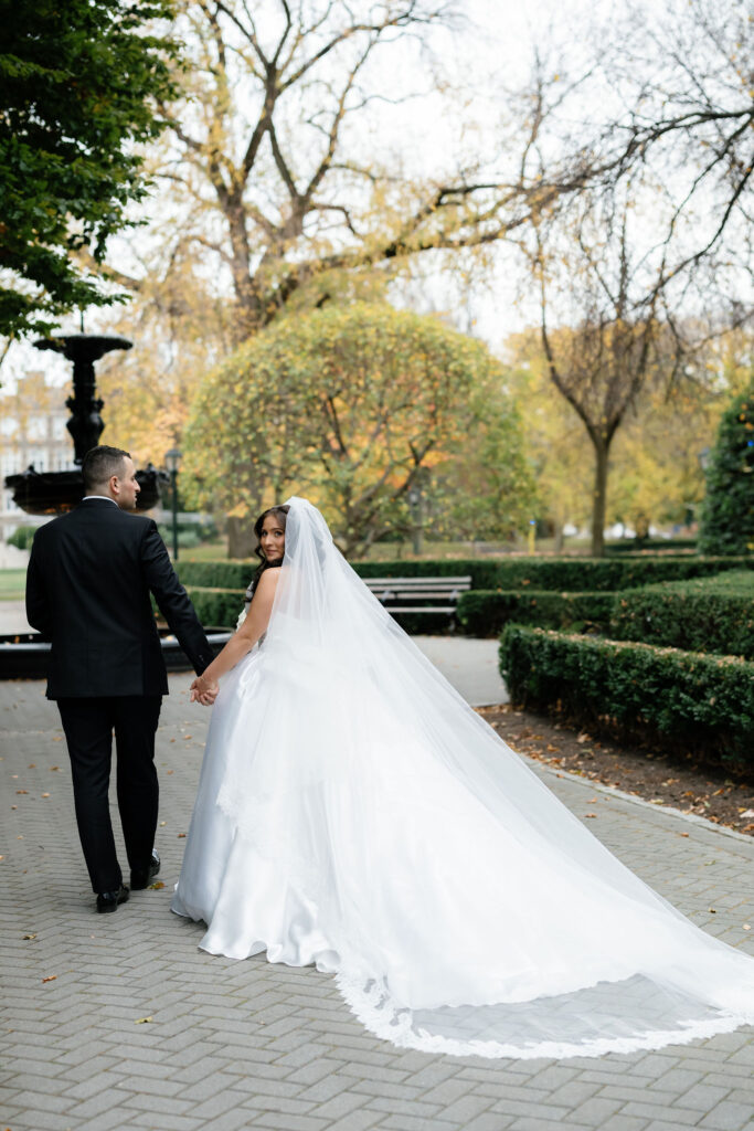 Fordham University wedding portraits