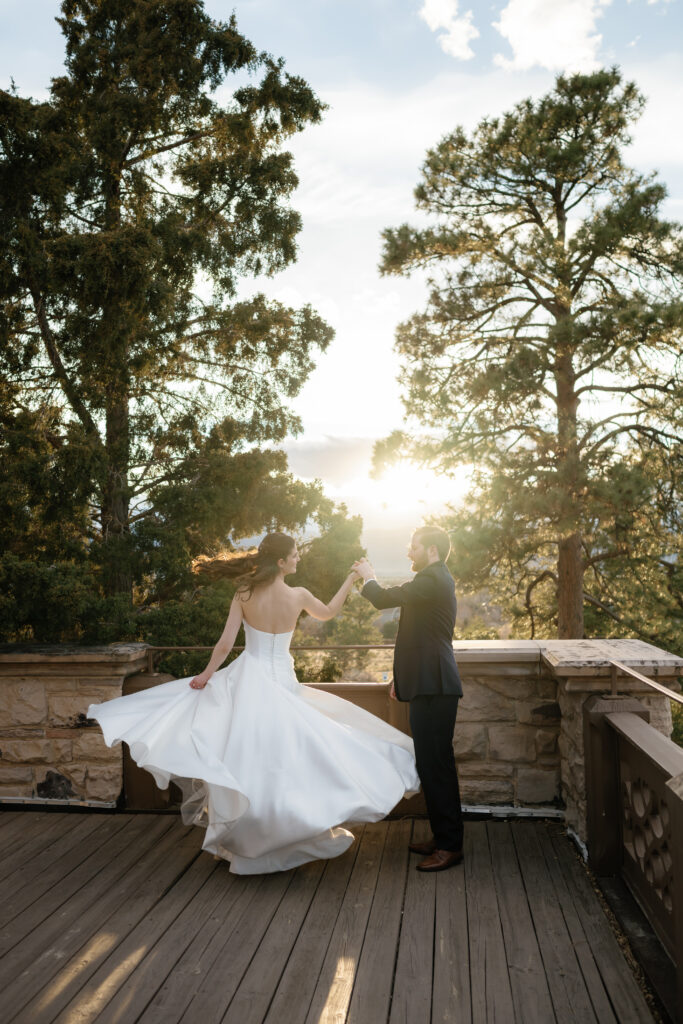 bride and groom photos